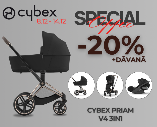 Cybex ratiņi