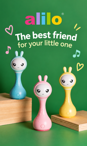 Alilo R1 musical bunny toys for babies, interactive children's toys, MimiKid Riga