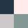 913467, dark blue + pink + grey + light blue  