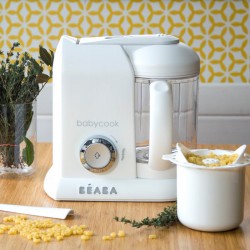 Tvaicētājs blenderis Beaba Babycook Solo White Tvaicētājs blenderis Beaba Babycook Solo White