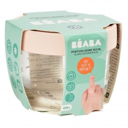 Stikla burciņa pārtikas uzglabāšanai ar silikona vāciņu,150 ml Stikla burciņa pārtikas uzglabāšanai ar silikona vāciņu,150 ml