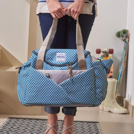 Дорожная сумка для мамы “Sydney II” синяя - Beaba / Red Castle