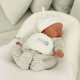 Ergonomiskais kokons Cocoonababy Red Castle , white - Beaba / Red Castle
