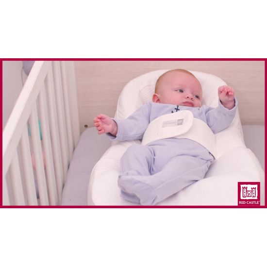 Ergonomiskais kokons Cocoonababy Red Castle , white - Beaba / Red Castle