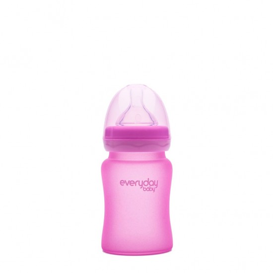Стеклянная бутылочка “Heat Sensing” Everyday Baby 150 ml - Everyday Baby