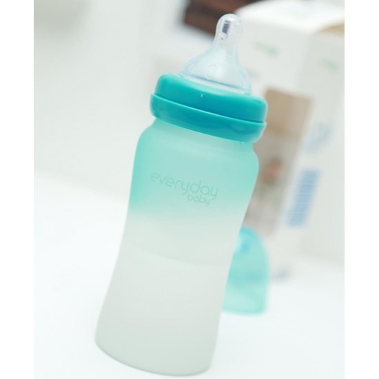 Stikla pudelīte “Heat Sensing” Everyday Baby 240 ml - Everyday Baby