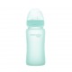 Stikla pudelīte ar caurulīti, silikona pārklājums 240 ml - Everyday Baby