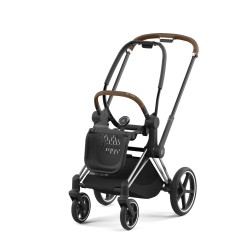 Cybex Priam V4 rāmis ar pastaigu bloku Chrome/brown Cybex Priam V4 rāmis ar pastaigu bloku Chrome/brown