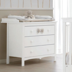 The chest of drawers “Lilli” white The chest of drawers “Lilli” white