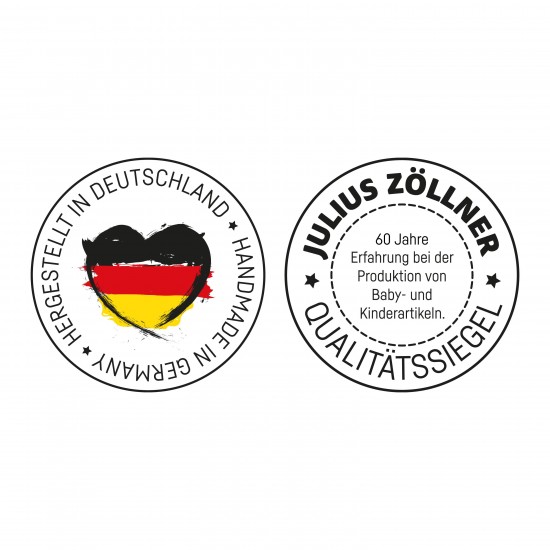 Gultas veļas komplekts CLASSIC “Igelchen 100x135 + 40x60 cm - Julius Zollner