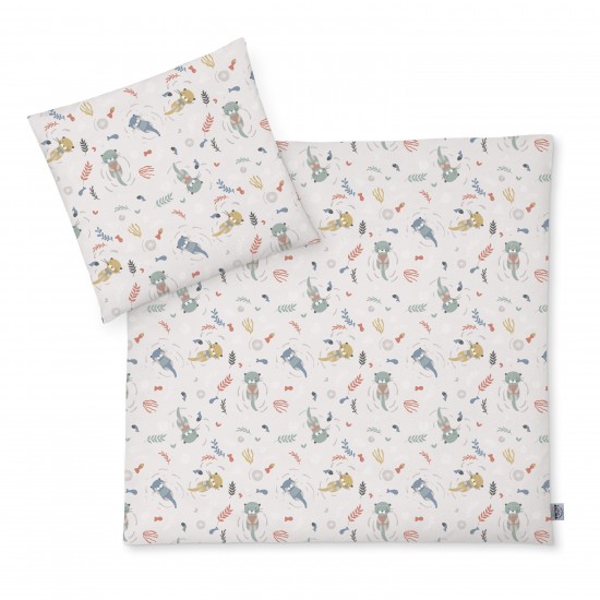 Gultas veļas komplekts JERSEY “Little Otti 80x80 + 35x40 cm - Julius Zollner
