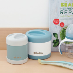 Termoss no nerūsējošas tēraudas BEABA 300 ml, Eucalyptus