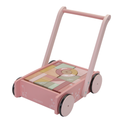 Bērnu staigulis Block Trolley Flowers Bērnu staigulis Block Trolley Flowers