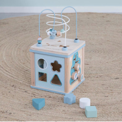 Aktivitāšu kubs bērniem Little Dutch "Adventure blue"