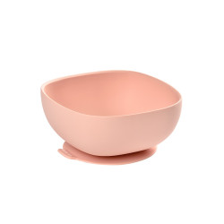 Silikona bļodiņa ar piesūcekni PINK Silikona bļodiņa ar piesūcekni PINK