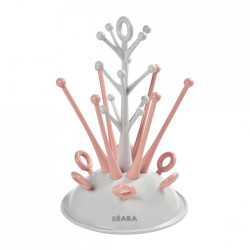 BEABA TREE BABY BOTTLE DRAINER PINK BEABA TREE BABY BOTTLE DRAINER PINK