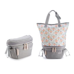 Biarritz HEATHER GRAY mom bag Biarritz HEATHER GRAY mom bag