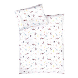 Gultas veļas komplekts JERSEY “Crazy Animals" 100x135 + 40x60 cm Gultas veļas komplekts JERSEY “Crazy Animals" 100x135 + 40x60 cm