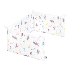 “Comfort Soft” mīkstās apmales bērnu gultiņai “Crazy Animals” “Comfort Soft” mīkstās apmales bērnu gultiņai “Crazy Animals”