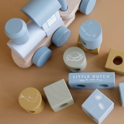 Деревянный поезд Little Dutch "Stacking Train Ocean" Деревянный поезд Little Dutch "Stacking Train Ocean"
