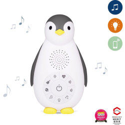 Muzikālais pingvīniņš ZAZU ZOE, grey Muzikālais pingvīniņš ZAZU ZOE, grey