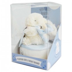 Muzikāls zaķēns "Lapin Bonbon" blue Muzikāls zaķēns "Lapin Bonbon" blue