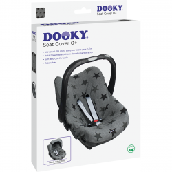 Car seat cover 0+, "Stars grey" Dooky Car seat cover 0+, "Stars grey" Dooky