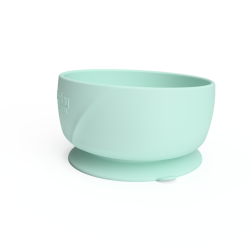 Silikona bļodiņa ar piesūcekni Mint green Silikona bļodiņa ar piesūcekni Mint green