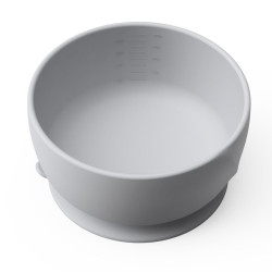 Silikona bļodiņa ar piesūcekni Quiet grey Silikona bļodiņa ar piesūcekni Quiet grey