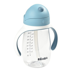 BEABA 300 ML Straw Cup Sage Green BEABA 300 ML Straw Cup Sage Green