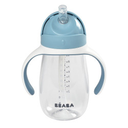 BEABA 300 ML Straw Cup Sage Green BEABA 300 ML Straw Cup Sage Green