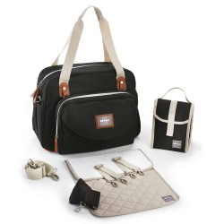 Ceļojuma soma māmiņām “Geneva" Smart Black Ceļojuma soma māmiņām “Geneva" Smart Black