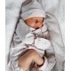 Перчатки-царапки для новорожденных Livly blue/grey, one size - Livly Clothing