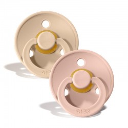 Knupīšu komplekts BIBS Blush / Vanilla - 0-6 m Knupīšu komplekts BIBS Blush / Vanilla - 0-6 m