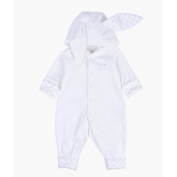 Plīša kombinezons Livly "Plush Bunny Overall" white Plīša kombinezons Livly "Plush Bunny Overall" white