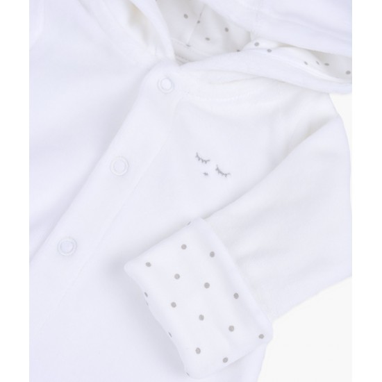 Плюшевый комбинезон Livly Plush Bunny Overall white - Livly Clothing