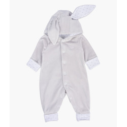 Plīša kombinezons Livly "Plush Bunny Overall" grey Plīša kombinezons Livly "Plush Bunny Overall" grey