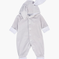 Plīša kombinezons Livly "Plush Bunny Overall" grey Plīša kombinezons Livly "Plush Bunny Overall" grey