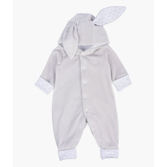 Plīša kombinezons Livly Plush Bunny Overall grey - Livly Clothing
