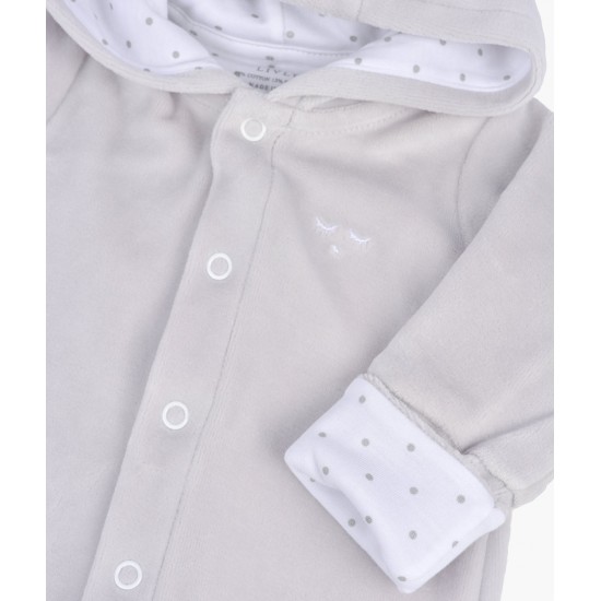 Плюшевый комбинезон Livly Plush Bunny Overall grey - Livly Clothing