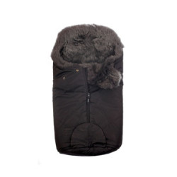 Aitas vilnas guļammaiss ratiem Bozz black/grey, 72 cm Aitas vilnas guļammaiss ratiem Bozz black/grey, 72 cm