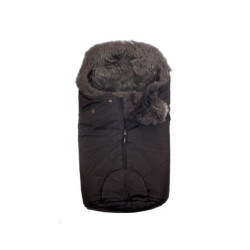 Aitas vilnas guļammaiss ratiem Bozz black/grey, 72 cm Aitas vilnas guļammaiss ratiem Bozz black/grey, 72 cm