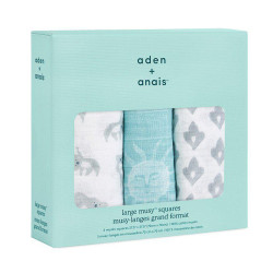 Aden+Anais Muslin swaddles 70x70 cm "now+zen", 3 pcs.