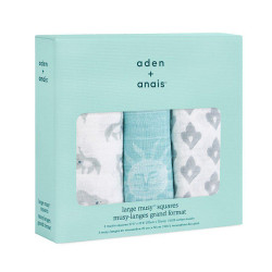 Aden+Anais Muslin swaddles 70x70 cm "now+zen", 3 pcs.