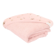 Dvielis ar kapuci Little Dutch Wild Flowers Pink 75x75 cm - Little Dutch