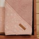 Полотенце с капюшоном Little Dutch Wild Flowers Pink 75x75 cm - Little Dutch