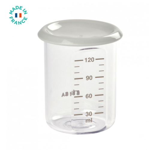 Plastmasas uzglabāšanas trauciņš, 120ml, tritan grey