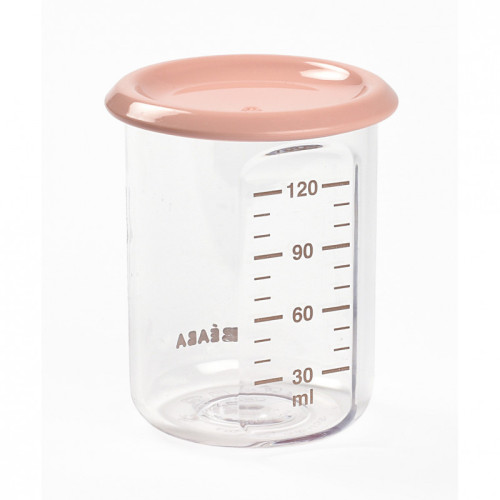 Plastmasas uzglabāšanas trauciņš, 120ml, old pink