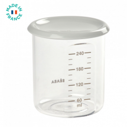 Plastmasas uzglabāšanas trauciņš, 240 ml, tritan grey Plastmasas uzglabāšanas trauciņš, 240 ml, tritan grey