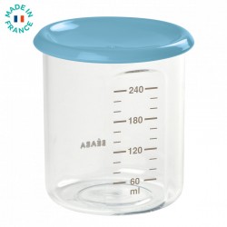 BEABA MAXI PORTION JAR 240ML BLUE BEABA MAXI PORTION JAR 240ML BLUE